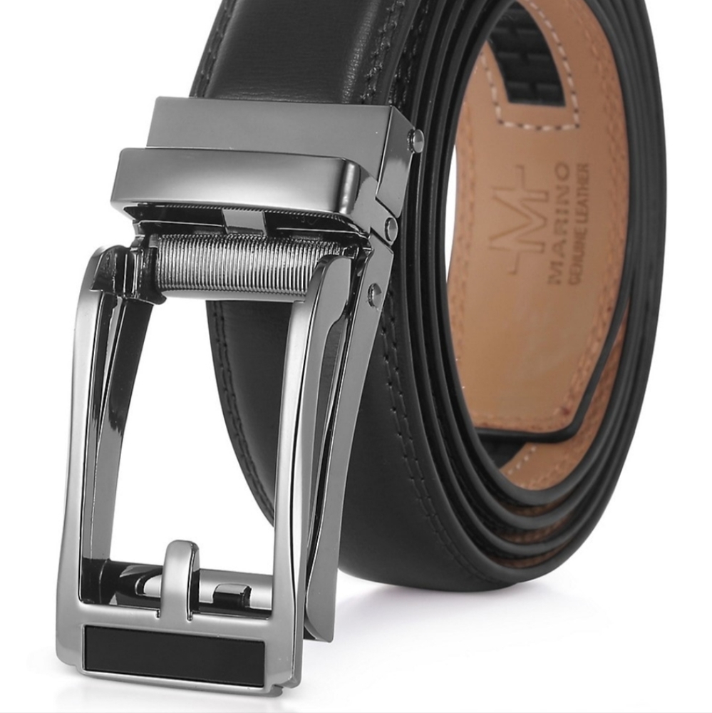 Mio Marino Erudition Leather Linxx Rachet Belt